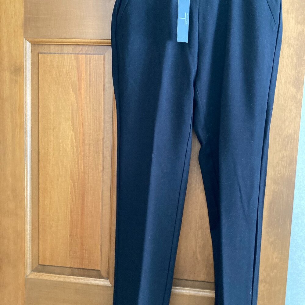 Tahari Black Pull-on Dress Pants